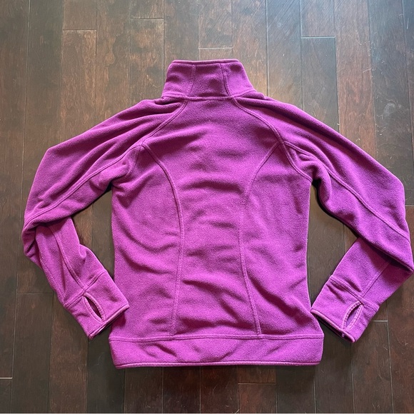 Nike Vintage Therma-FIT Women’s Size XS Full-zip Fleece Jacket Purple - Picture 4 of 6